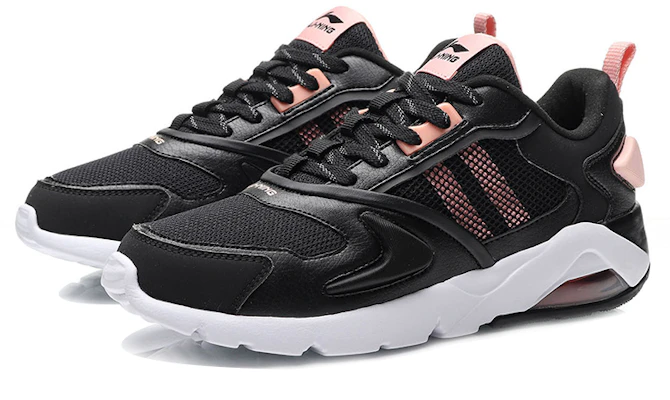 (Women) Li-Ning Casual Running Low 'Black' AGCP278-2 Lookbook (Women) Li-Ning Casual Running Low 'Black' AGCP278-2