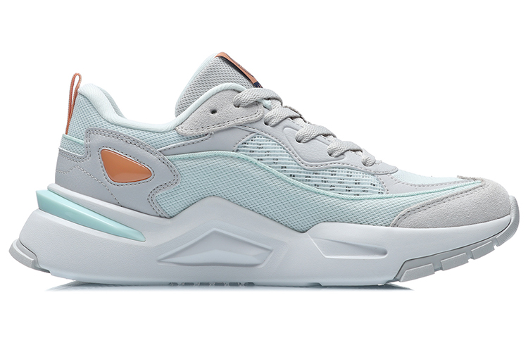 Order (Women) Li-Ning Casual Running Low 'Grey Blue' AGCR116-1