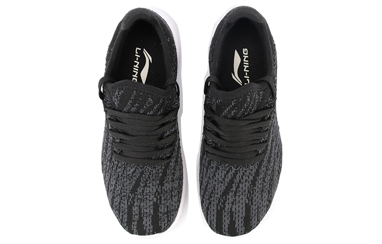 Lookbook (W) Zapatillas para Correr Li-Ning Casuales 'Negro Gris' AGLM178-2