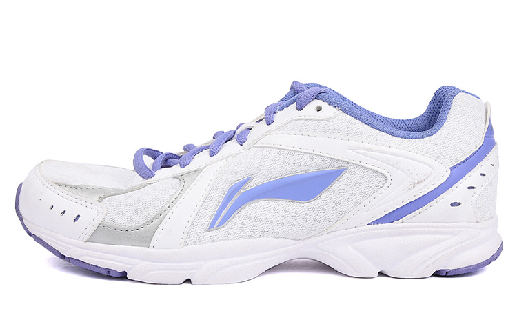 (Women) Li-Ning Casual Running Shoes &#x27;White Purple&#x27; ARBJ066-1