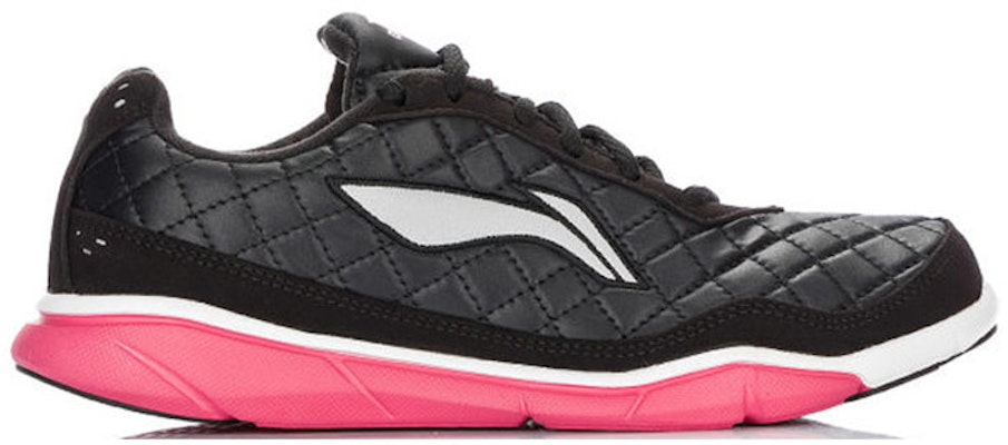 (Women) Li-Ning Casual Running Sneakers 'Black Pink' ARBG062-2 Order (Women) Li-Ning Casual Running Sneakers 'Black Pink' ARBG062-2