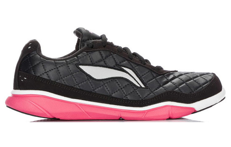 Order (W) Li-Ning Freizeit-Laufschuhe ''Schwarz Rosa'' ARBG062-2