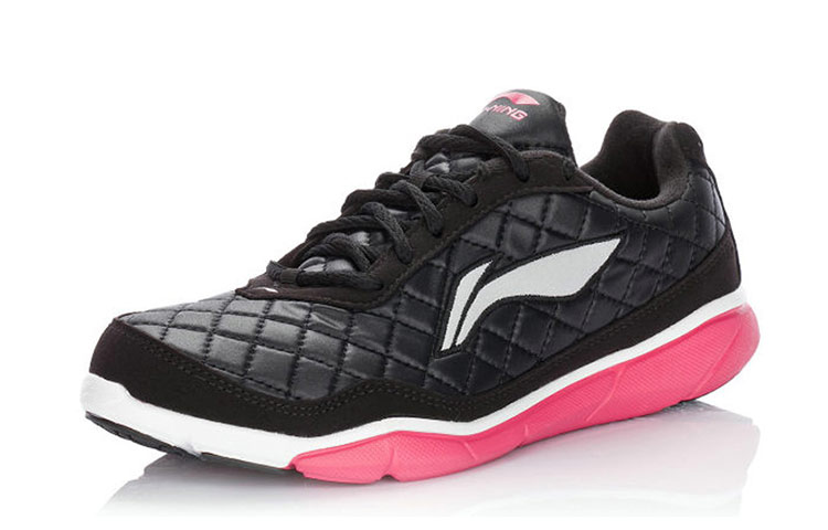 Lookbook LiNing李寧 耐磨防滑休閒運動鞋 女款 黑粉