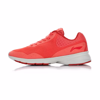 (W) Li-Ning Casual Running Sneakers 'Red White'