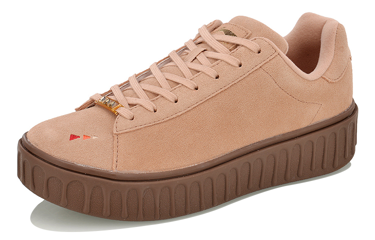 Order (Women) Li-Ning Casual Skate 'Tan Brown' AGLM106-2