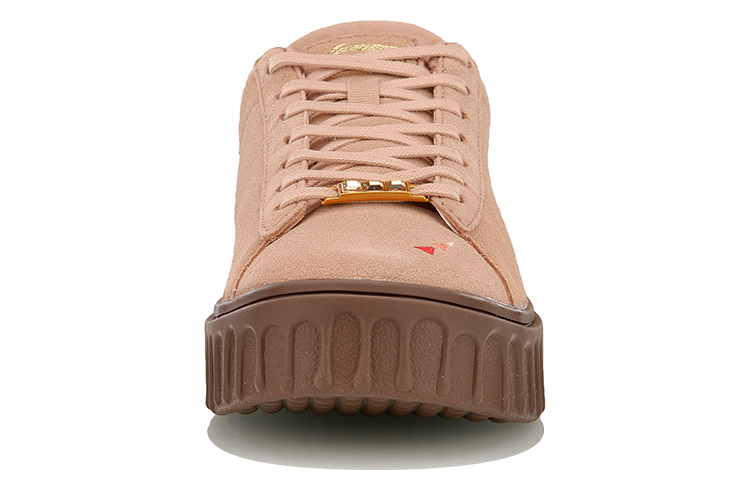 Shop (Women) Li-Ning Casual Skate 'Tan Brown' AGLM106-2