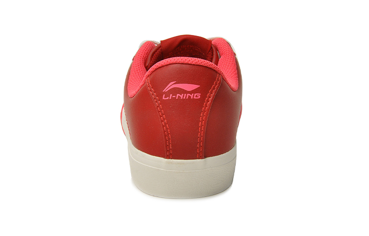 Shop (Women) Li-Ning Casual Skate Shoe 'Red White' ALAH084-2