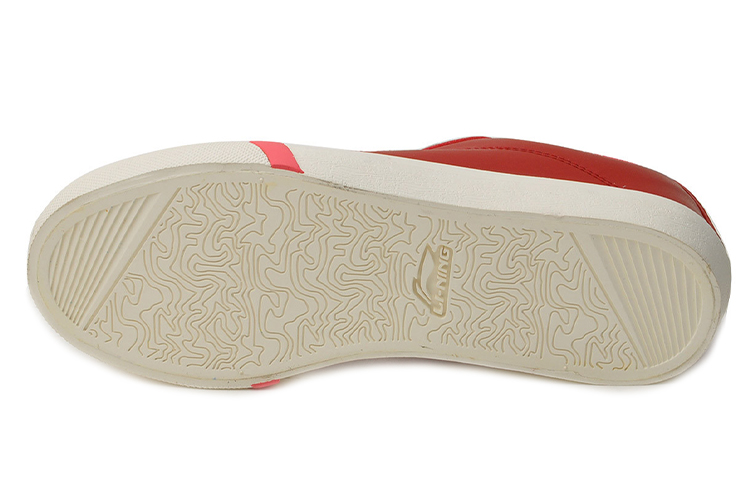 Purchase (Women) Li-Ning Casual Skate Shoe 'Red White' ALAH084-2