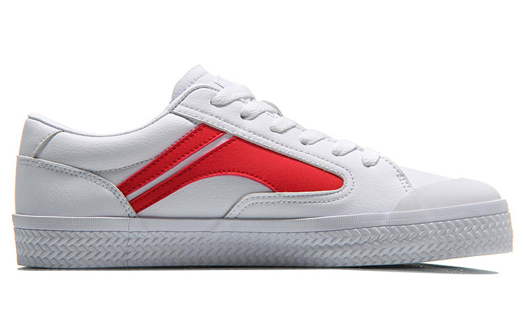 (W) Li-Ning Casual Skate Shoe 'White Red' 圖 2