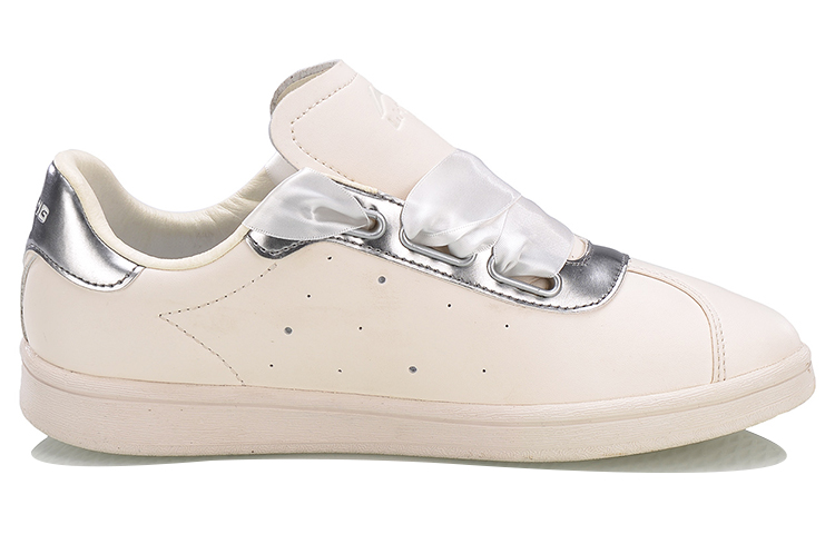 Order (W) Li-Ning Casual Skate-Schuh ''Weiß Silber'' AGCN066-1