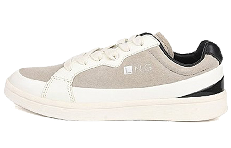 (Women) Li-Ning Casual Skate Shoes 'White Grey' LLKL016-1