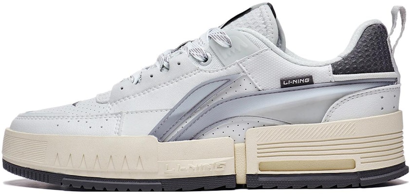 (Women) Li-Ning Casual Skate Shoes 'White Silver' AGCT136-4 Buy (Women) Li-Ning Casual Skate Shoes 'White Silver' AGCT136-4