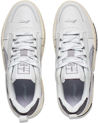 (Women) Li-Ning Casual Skate Shoes 'White Silver' AGCT136-4 Shop (Women) Li-Ning Casual Skate Shoes 'White Silver' AGCT136-4