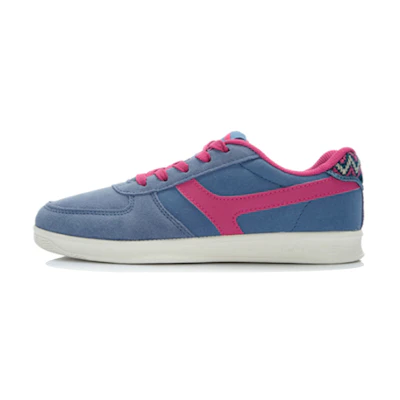 (W) Li-Ning Casual Skate Sneaker 'Blue-Red'