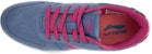 (W) Li-Ning Kasual Skate Sneaker 'Biru-Merah' ALCJ106-2