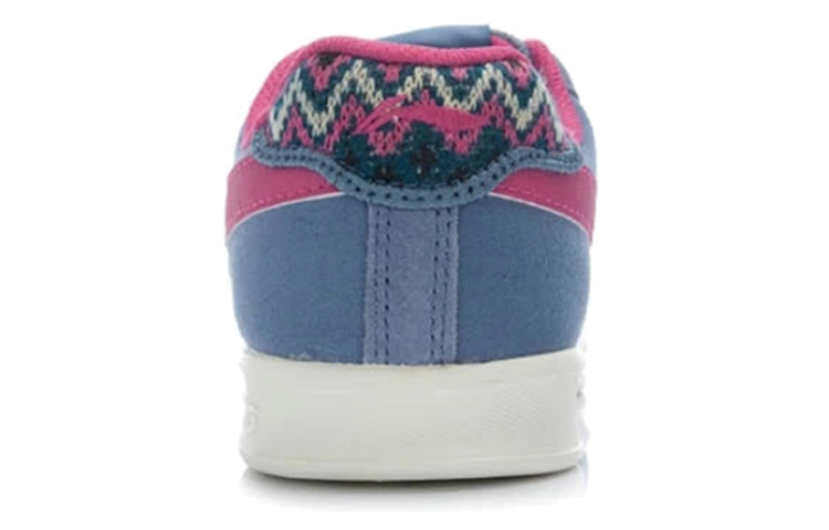 Purchase (Women) Li-Ning Casual Skate Sneaker 'Blue-Red' ALCJ106-2