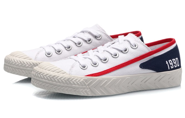 Lookbook (W) Li-Ning Kasut Skateboard Kasual 'Putih Biru' AGCP144-1