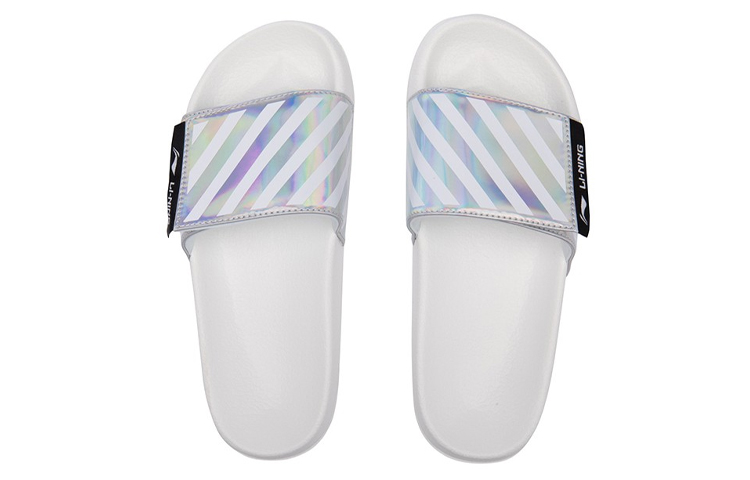 (W) Li-Ning Casual Slide 'Snow White' 圖 3