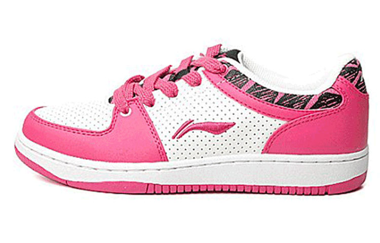 (W) Li-Ning Casual Sneaker 'Pink and White'