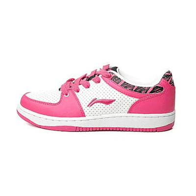 (W) Li-Ning Casual Sneaker 'Pink and White'