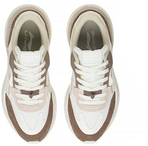 (W) Li-Ning CF 'Kulit Asal Tapak Tebal Rendah - Putih Coklat' AGLS158-1 Shop (W) Li-Ning CF 'Kulit Asal Tapak Tebal Rendah - Putih Coklat' AGLS158-1