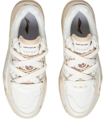 (W) 리닝 CF 플래시 스타 2.0 '화이트 라이트 브라운' AGLT088-2 Shop (W) 리닝 CF 플래시 스타 2.0 '화이트 라이트 브라운' AGLT088-2