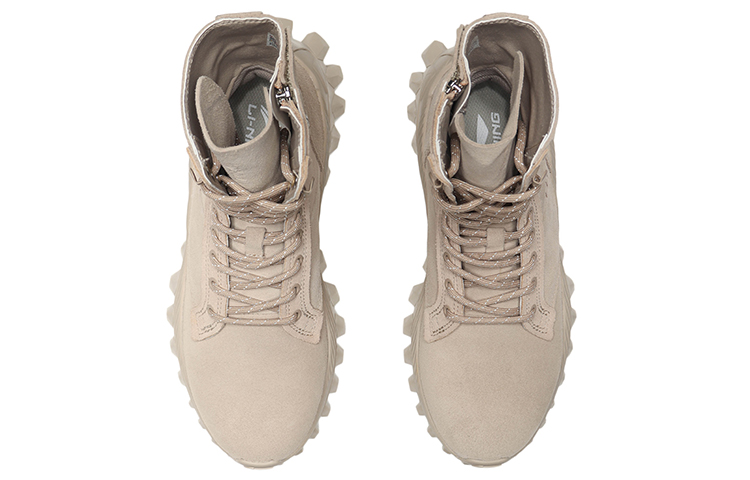 Shop (Women) Li-Ning CF High-Top 'Loess' 'Spirit' AGLQ198-3