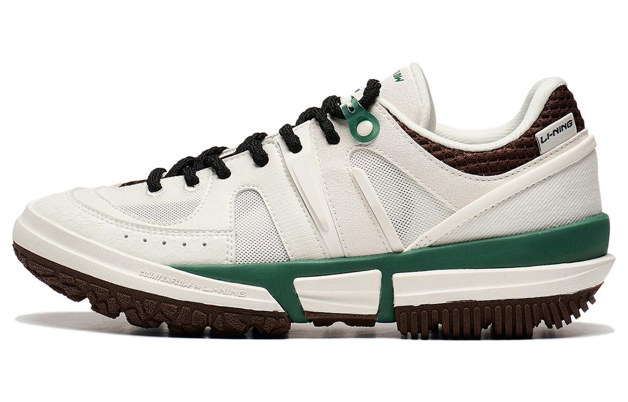 (Women) Li-Ning CF Linchuan Lite 'Beige Green Brown' AGLT082-5