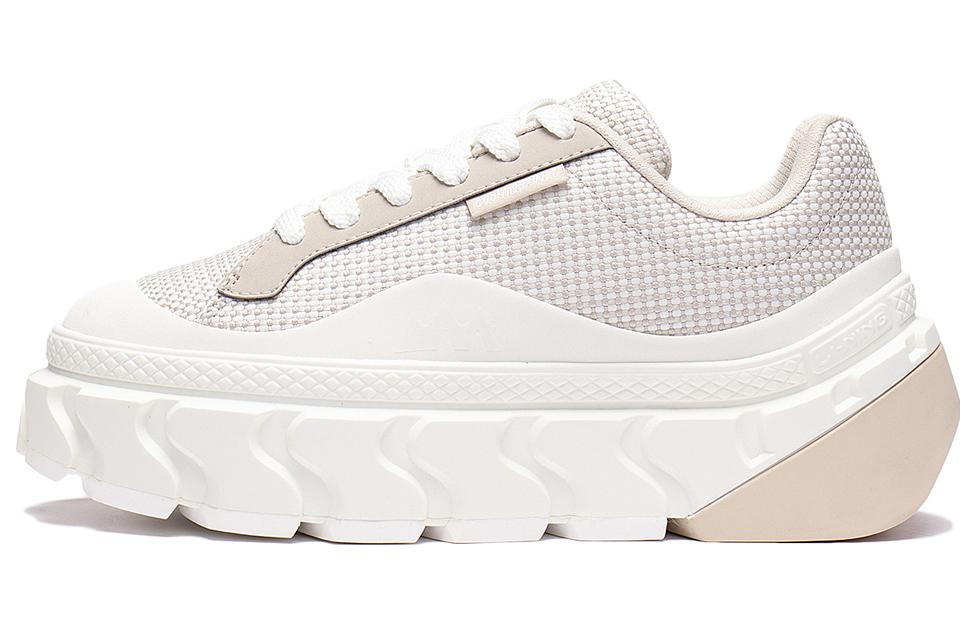 (W) Li-Ning CF Skate Shoes 'Pink White'