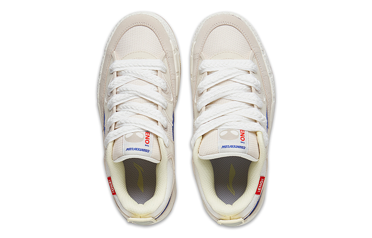 Lookbook (Women) Li-Ning CF Yu 3.0 'Creamy White Blue Gum' AGCT182-1