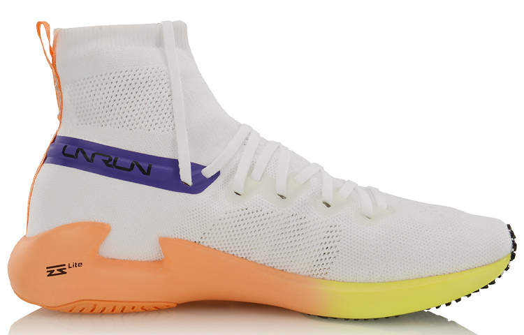 Order (W) Li-Ning Chase High-Top Lari 'Putih Ungu' ARBN004-6