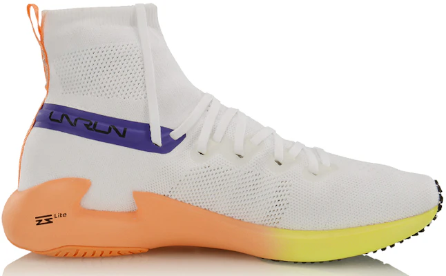 (W) Li-Ning Chase High-Top Lari 'Putih Ungu' ARBN004-6 Order (W) Li-Ning Chase High-Top Lari 'Putih Ungu' ARBN004-6