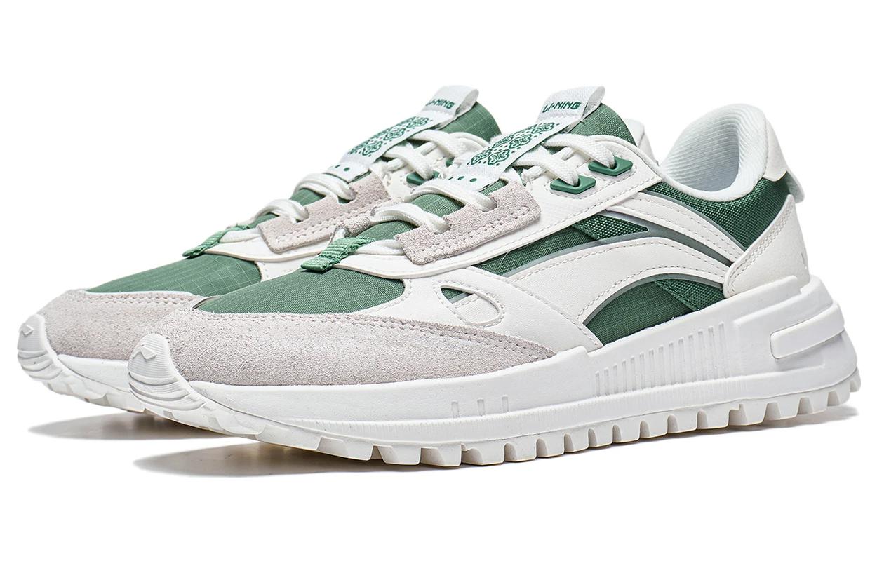 Lookbook (W) Li-Ning ChengFeng 2.0 'Putih Abu Hijau' AGCT156-6