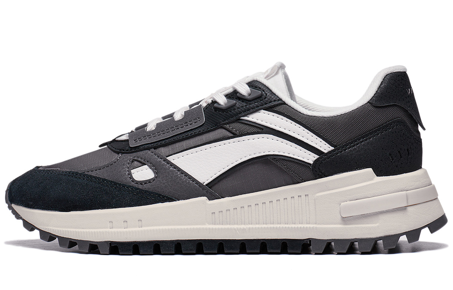 (Women) Li-Ning ChengFeng 2.0 Sneakers 'Grey Black White' AGCT156-7