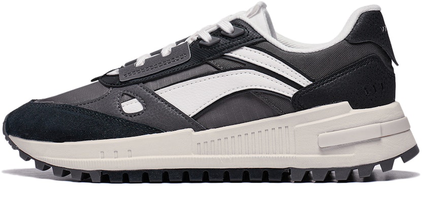 (W) 李寧 疾風2.0 グレー/黒/白 スニーカー AGCT156-7 Buy (W) 李寧 疾風2.0 グレー/黒/白 スニーカー AGCT156-7