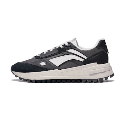 (W) Li-Ning ChengFeng 2.0 Sneakers 'Grey Black White'
