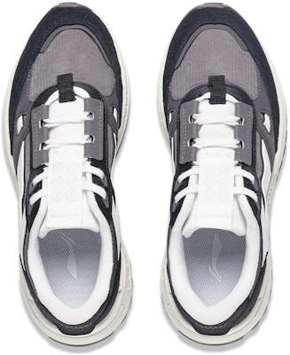 (W) 李寧 疾風2.0 グレー/黒/白 スニーカー AGCT156-7 Lookbook (W) 李寧 疾風2.0 グレー/黒/白 スニーカー AGCT156-7