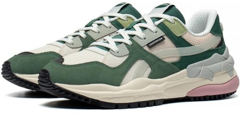 (W) 리닝 청풍 스포츠 스니커즈 '베이지 그린 핑크' AGCT172-4 Lookbook (W) 리닝 청풍 스포츠 스니커즈 '베이지 그린 핑크' AGCT172-4