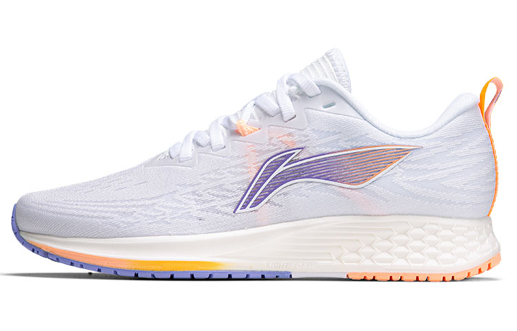 (Women) Li-Ning Chitu 4.0 'White Neon Soft Orange' ARMS006-4