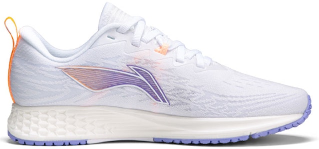 LiNing李寧 赤兔4 減震防滑耐磨 低筒 跑步鞋 女款 白橘 Order LiNing李寧 赤兔4 減震防滑耐磨 低筒 跑步鞋 女款 白橘