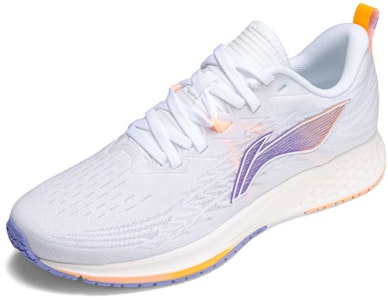 LiNing李寧 赤兔4 減震防滑耐磨 低筒 跑步鞋 女款 白橘 Lookbook LiNing李寧 赤兔4 減震防滑耐磨 低筒 跑步鞋 女款 白橘