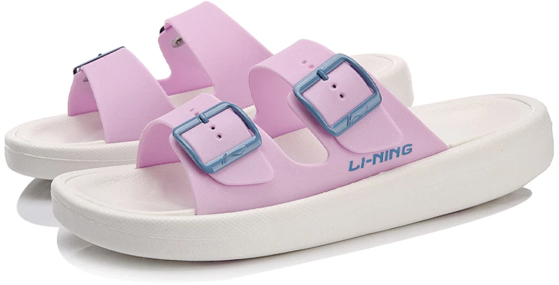 (W) Li-Ning Clap ''Wit Paars'' AGAN002-2 Lookbook (W) Li-Ning Clap ''Wit Paars'' AGAN002-2