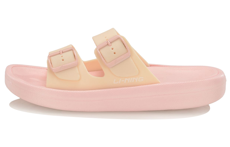 (Women) Li-Ning Clap Sandals 'Pink' AGAP006-4