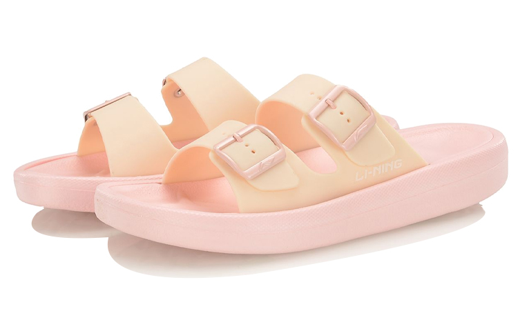 Lookbook (W) 리닝 클랩 샌들 '핑크' (Li-Ning Clap Sandals 'Pink') AGAP006-4