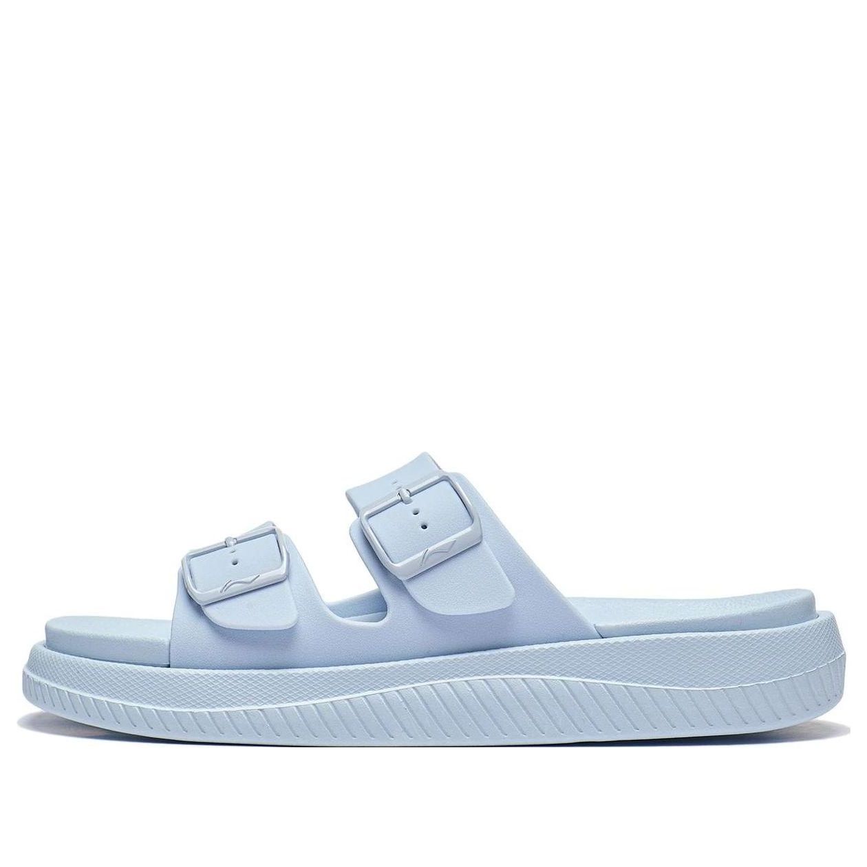 (Women) Li-Ning Clap Slippers 'Blue' AGAT008-2