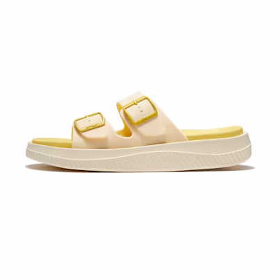 (W) Li-Ning Clap Slippers 'Yellow Creamy White'