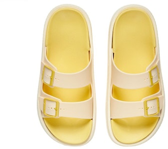 (W) Sandal Li-Ning Clap 'Kuning Putih Cream' AGAS004-4 Shop (W) Sandal Li-Ning Clap 'Kuning Putih Cream' AGAS004-4