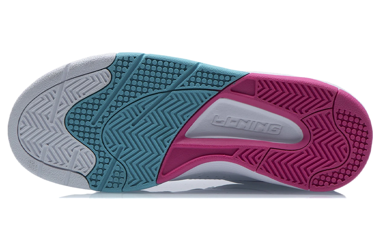 Purchase (W) 李宁经典篮球鞋‘白蓝粉’ AGBR082-1