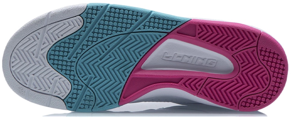 (W) 李宁经典篮球鞋‘白蓝粉’ AGBR082-1 Purchase (W) 李宁经典篮球鞋‘白蓝粉’ AGBR082-1