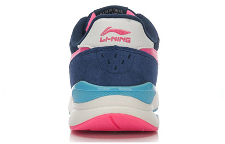 Shop (W) Li-Ning Classique Respirant Confort Bas ''Bleu'' ALCL006-1